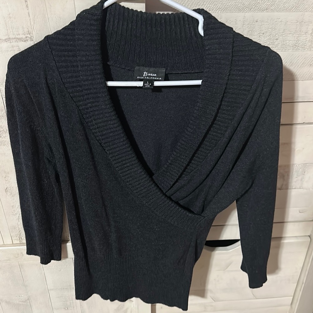 Black sweater